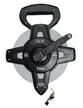 RUBAN de MESURE RENFORCÉ 70 m FIBRE DE VERRE DYNAMIC ATHLETIC